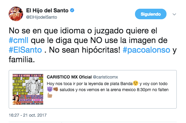 El Hijo del Santo