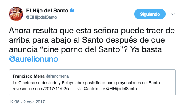 El Hjjo del Santo
