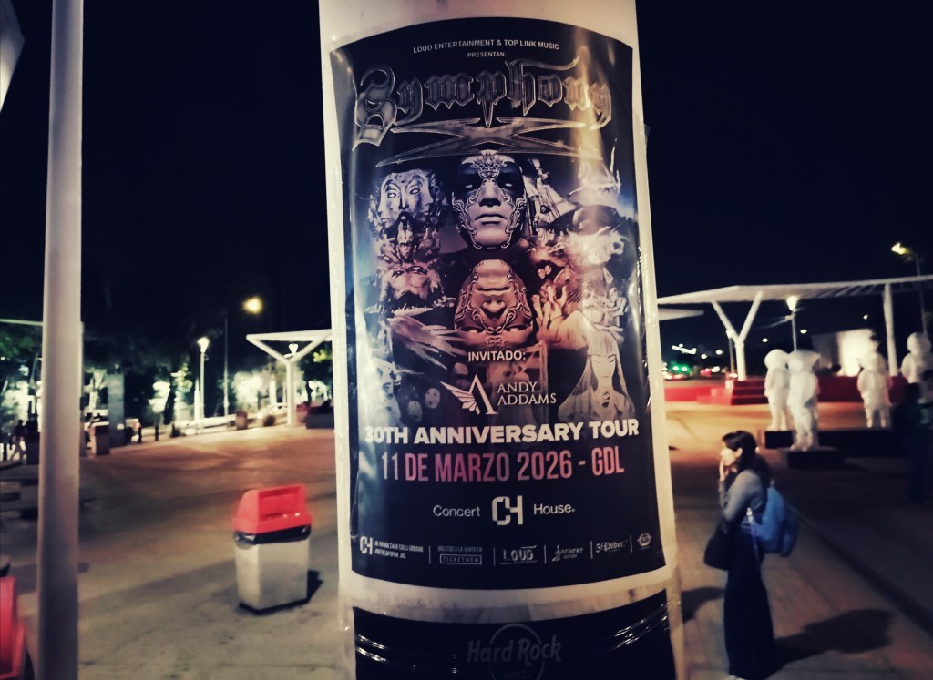 Esta noche toca en Guadalajara Symphony&nbsp;X