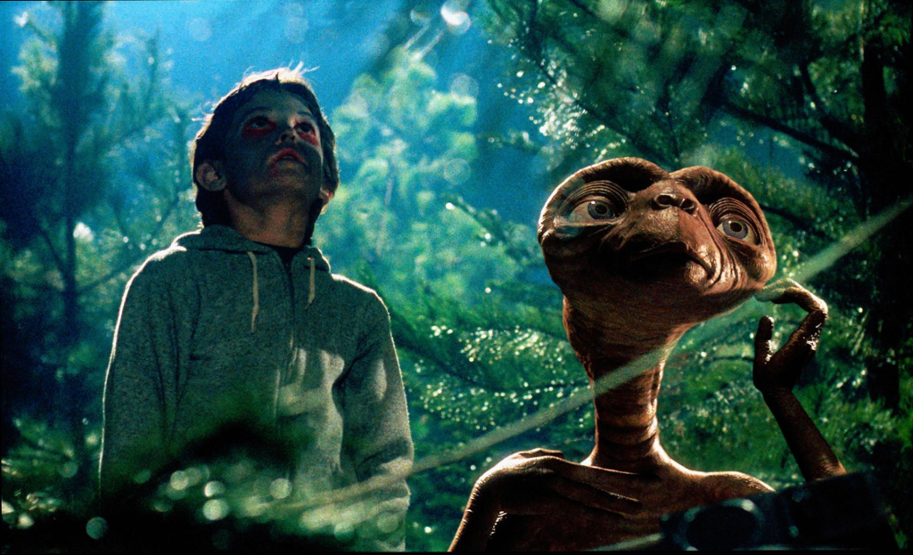 El pequeño Fabián y Steven Spielberg